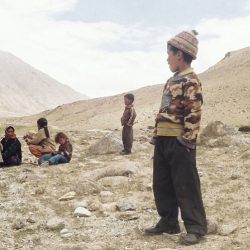 photo on the top of the world ladakh india